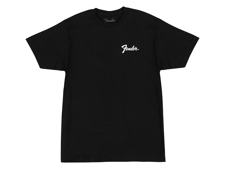 Fender 9192502506 transition logo t-shirt, black, L