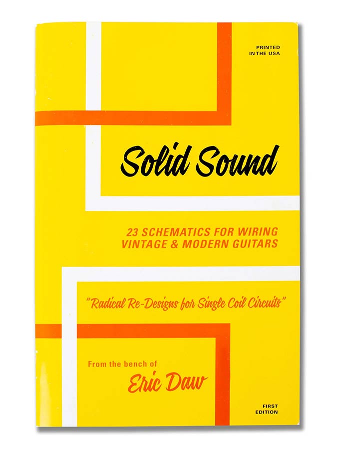 StewMac SM103077 Solid Sound reference wiring guide book for vintage and modern guitars