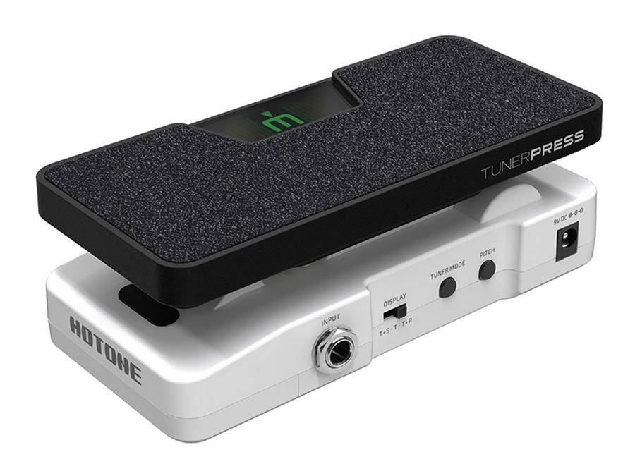 HoTone SP-30T multifunctional tuner pedal TUNER PRESS, expression/volume pedal and chromatic/strobe tuner