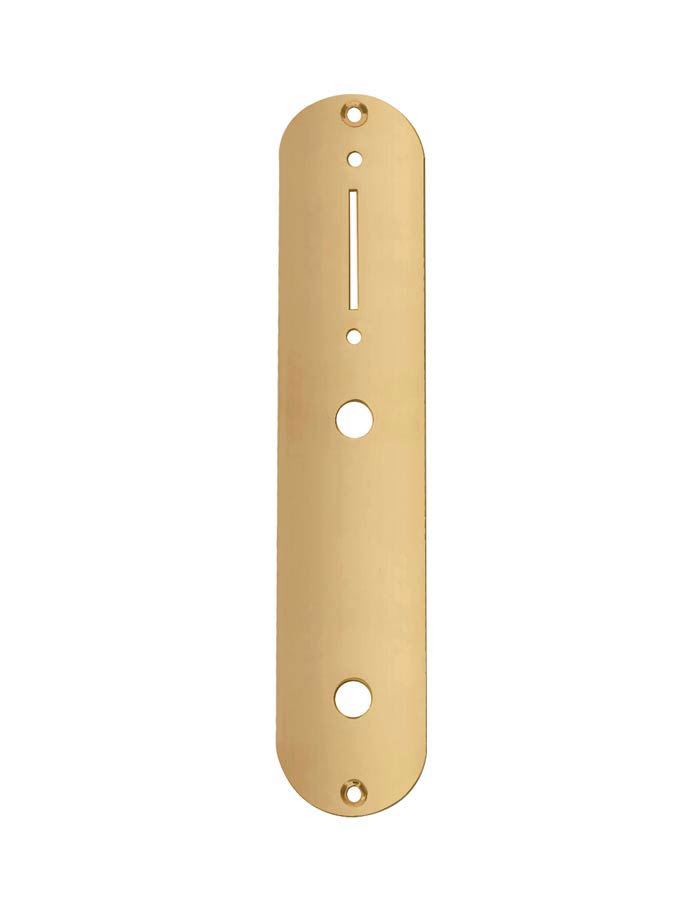 Boston CP-TE-G Piastrina per controllo chitarra elettrica, modello TL, fori da 8,5mm, dorato