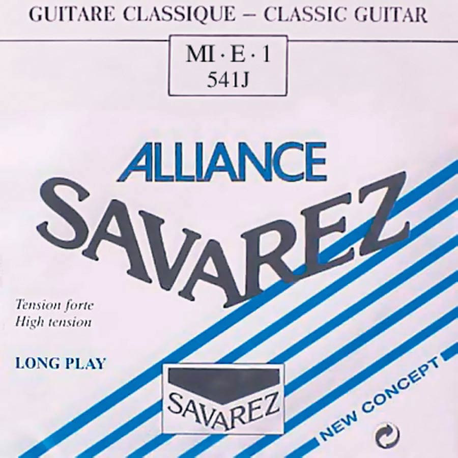 Savarez 541-J 1st E - Corda singola per chitarra classica, tensione alta