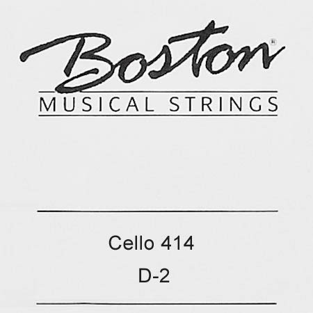 Boston B-414-D Corda singola per violoncello 1/4, seconda corda RE in acciaio cromata